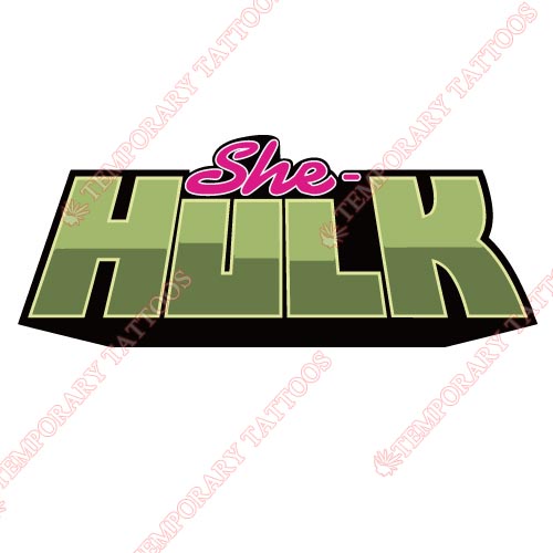 Hulk Customize Temporary Tattoos Stickers NO.150